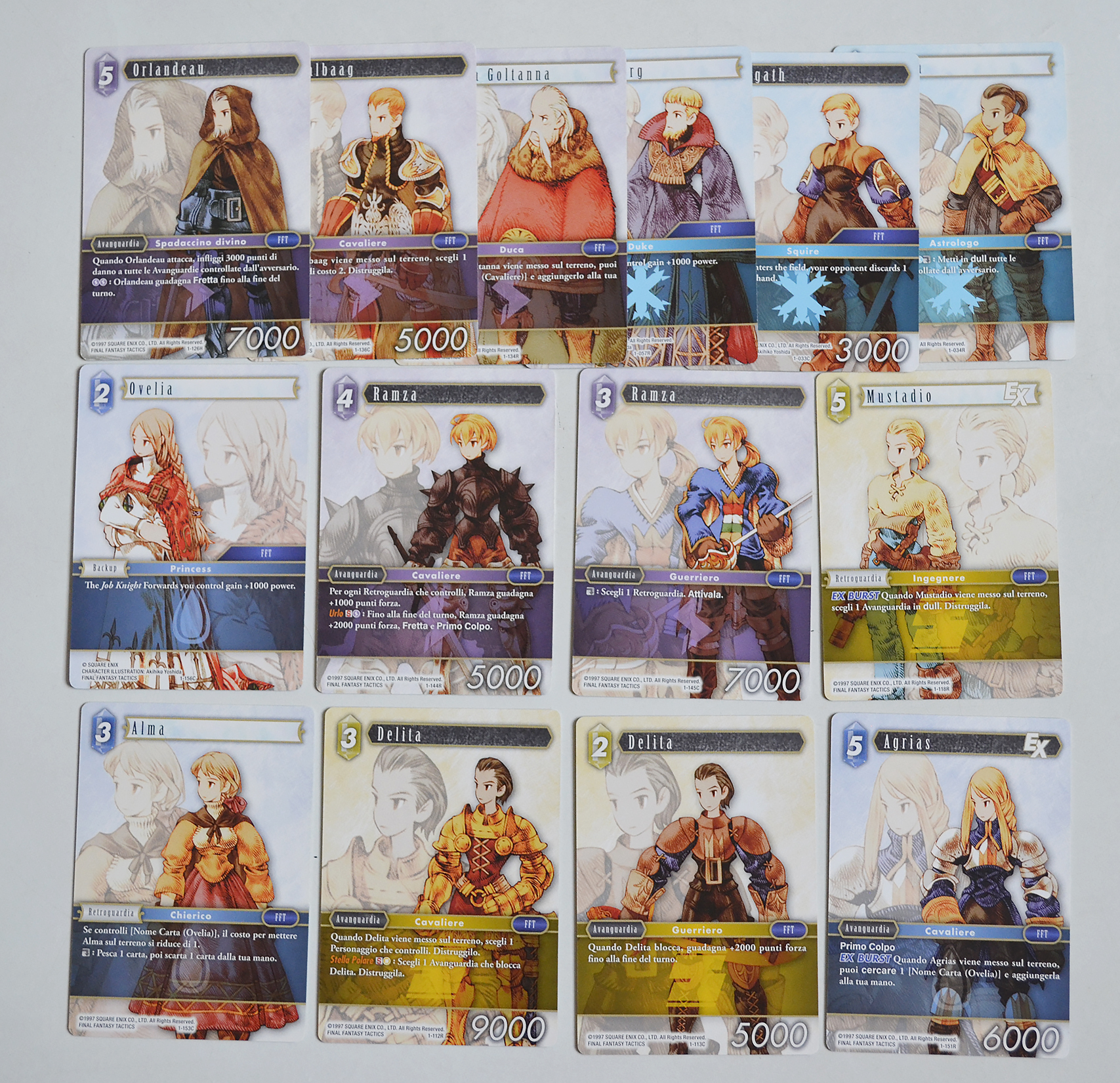 OPUS I - Character Cards