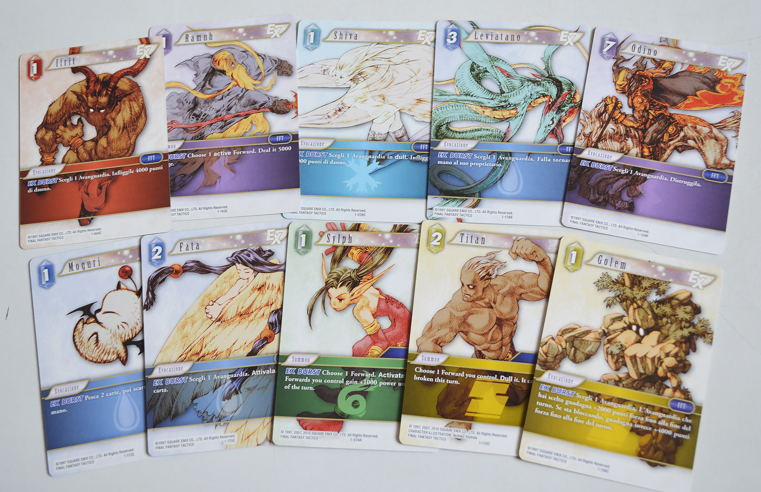OPUS I - Character Cards