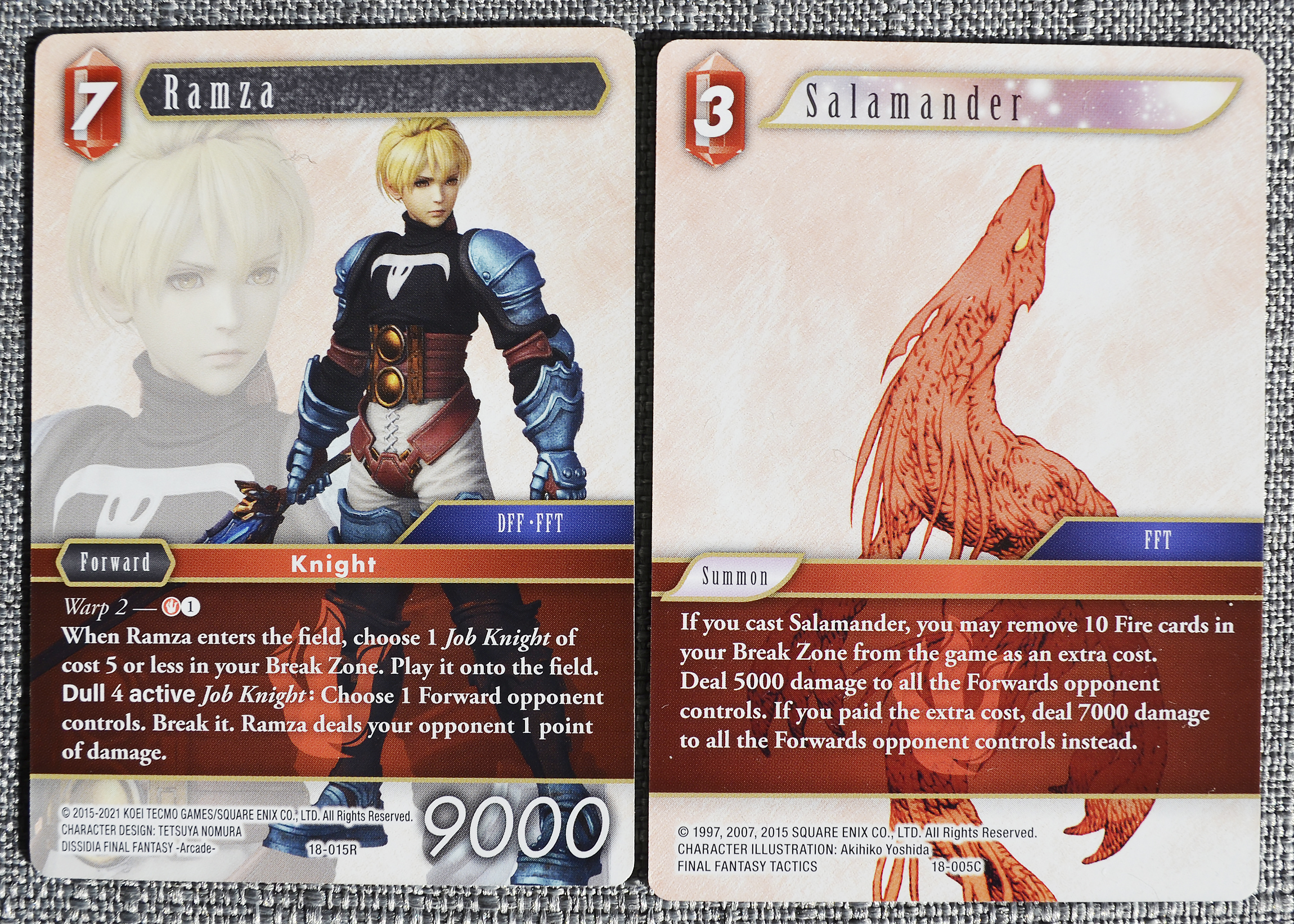 RAMZA Foil FFTCG
